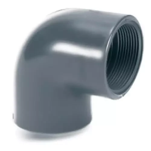 Коліно 90° з вн. різб. з двох сторін PVC — 25х3/4"