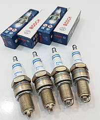 Свічки запалювання (к-т 4 шт.) Ланос, Авео, Нексія BOSCH Німеччина
