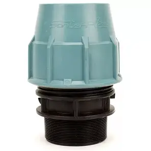 Муфта із зовнішнім різьбленням МНР SantehPlast — 40х11/2", фото 1