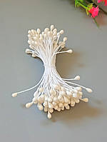 Тичинка 3 мм/білий/95-98 шт./глянець двостороння