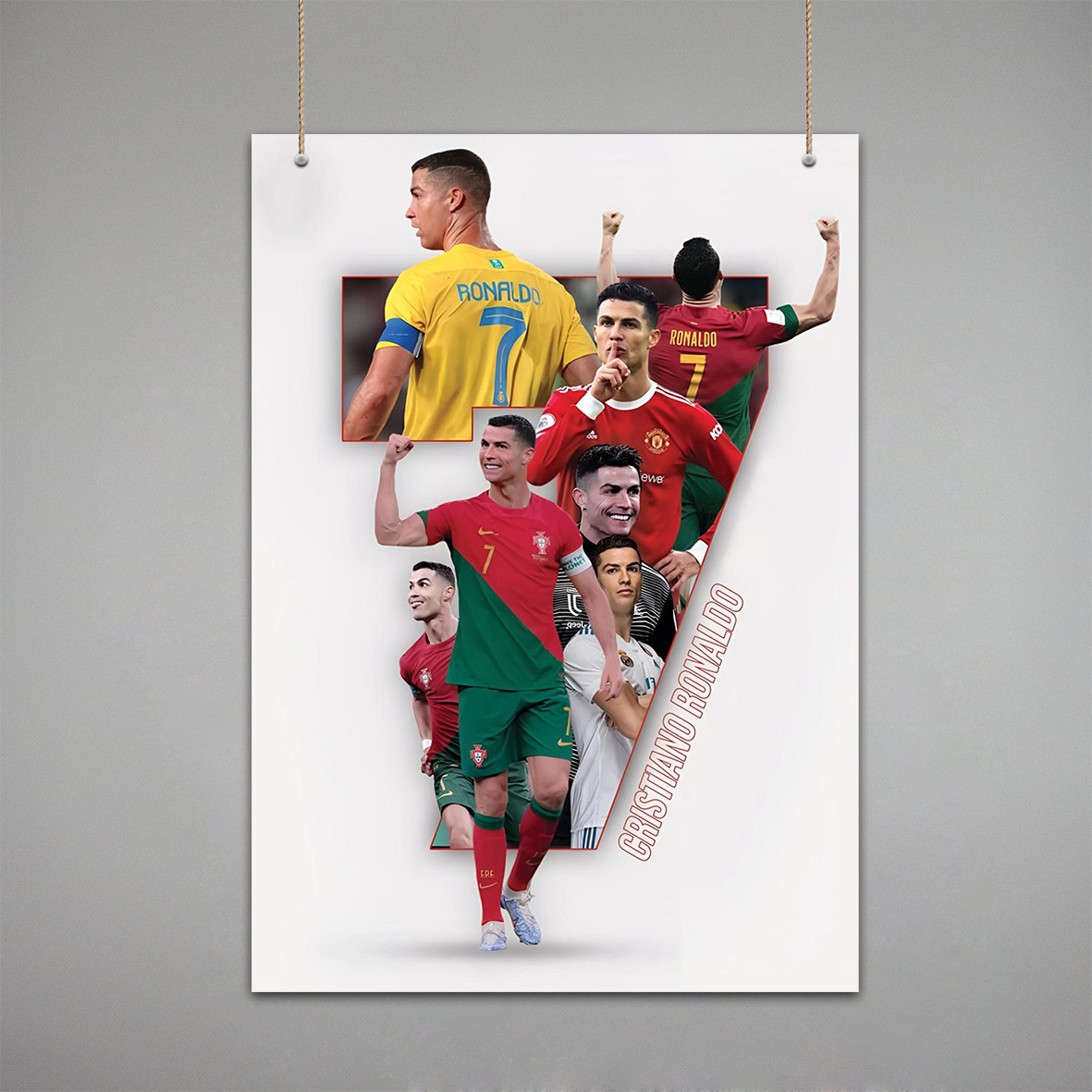 Постер Футбол: "Cristiano Ronaldo – Легенда №7", фото 1