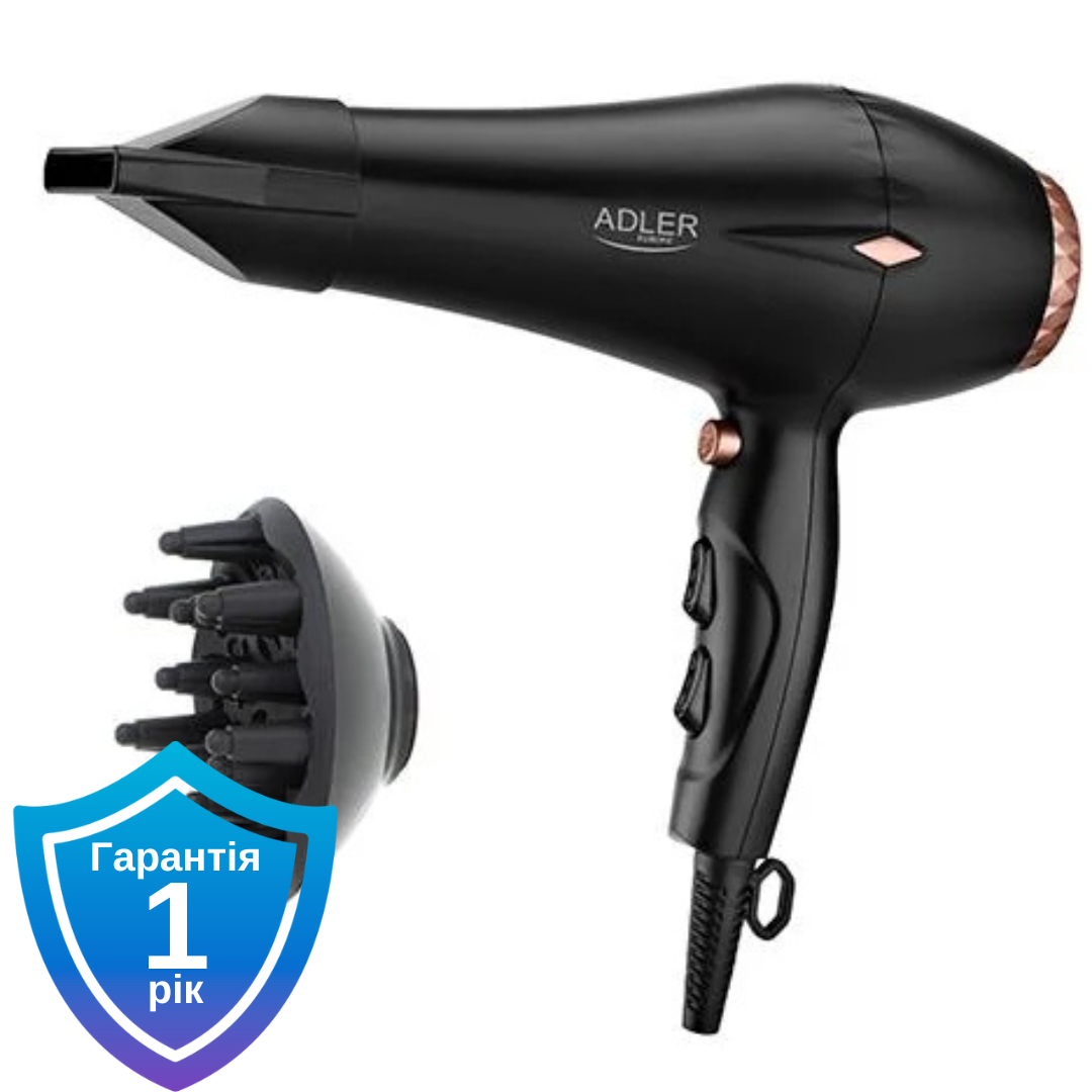 Фен Adler AD 2244 AC мотор 2000 Вт