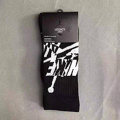 Чорні високі шкарпетки Джордан Jordan Nike Air Everyday Max спортивні шкарпетки