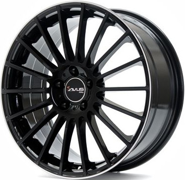 Диски Avus AC-M03 6,5x16 5x108 ET40 dia73,1 (BKL) (литой)