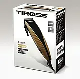 Машинка для стриження волосся Tiross TS407 бездротова, фото 4