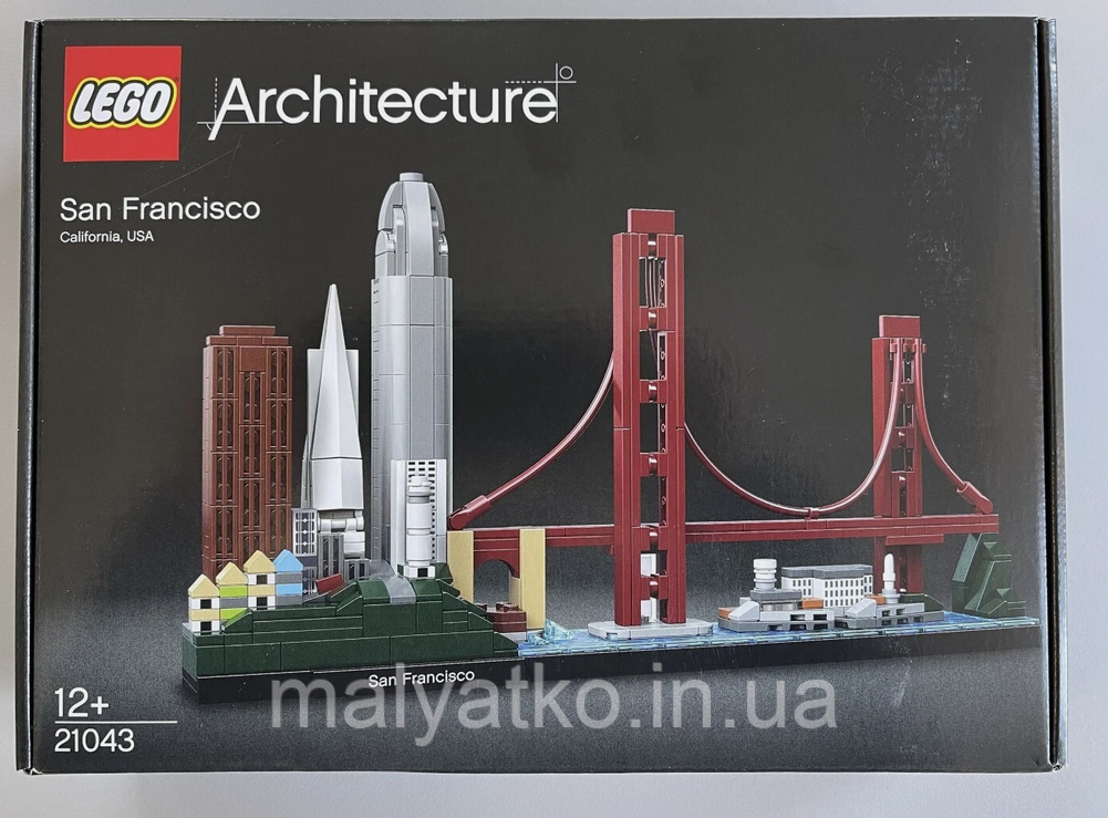 Лего Lego Architecture Сан-Франциско 21043 San Francisco