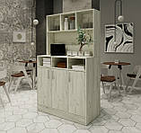 Тумба в кафе, сервант офіціанта, шафа для зберігання посуду, стійка для фуршетів, фото 6