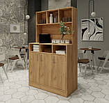 Тумба в кафе, сервант офіціанта, шафа для зберігання посуду, стійка для фуршетів, фото 7