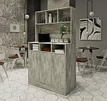 Тумба в кафе, сервант офіціанта, шафа для зберігання посуду, стійка для фуршетів, фото 9