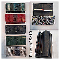 Жіночий шкіряний гаманець на магніті DESISAN (гуртом/роздріб)