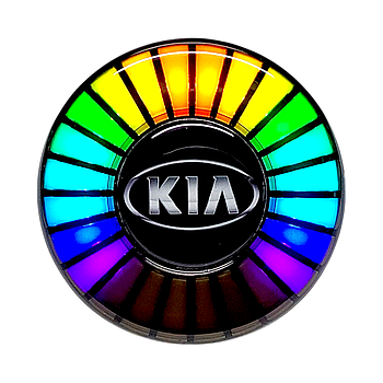 Ароматизатор в авто з еквалайзером KIA, світлодіодне підсвічування в авто