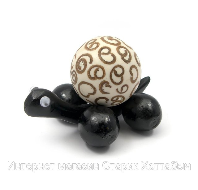 Фігурка Черепаха дерев'янтя, фото 1