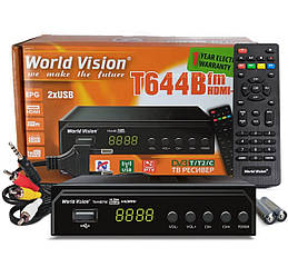 Тюнер т2 World Vision T644B FM