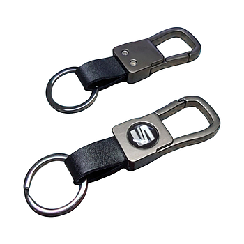 Брелок Seat з карабіном, брелок металевий Сіат