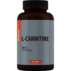 L-карнітин Sporter L-carnitine 750 мг 90 капс.