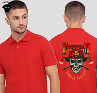 Футболка - Поло ДСНС - "FIREMAN"