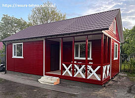 Будинок каркасний 6,0м х 10,0м