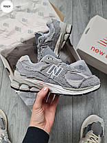 Чоловічі кросівки New Balance 2002R Protection Pack Dark Gray Нью Баланс 2002Р сірі замша текстиль демісезон, фото 2