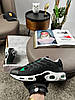 Чоловічі кросівки Nike Air Max Terrascape Plus Black White Green (Чорні) Взуття Найк Аір Макс Плюс сітка шкіра демісезон, фото 5