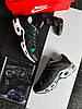 Чоловічі кросівки Nike Air Max Terrascape Plus Black White Green (Чорні) Взуття Найк Аір Макс Плюс сітка шкіра демісезон, фото 7