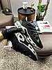Чоловічі кросівки Nike Air Max Terrascape Plus Black White Green (Чорні) Взуття Найк Аір Макс Плюс сітка шкіра демісезон, фото 3