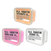 Набір твердого парафіну для рук Nila: Tutti Frutti + Кокос + Bubble Gum, 3×500 мл / 400 г