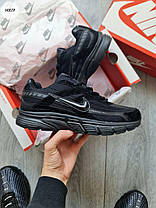 Чоловічі кросівки Nike Initiator M All Black Взуття Найк Ініціатор Чорні замша шкіра текстиль демісезонні, фото 5