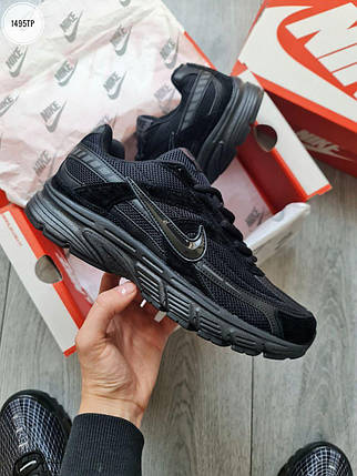 Чоловічі кросівки Nike Initiator M All Black Взуття Найк Ініціатор Чорні замша шкіра текстиль демісезонні, фото 1