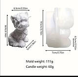 Форма силіконова молд Собачка, фото 3