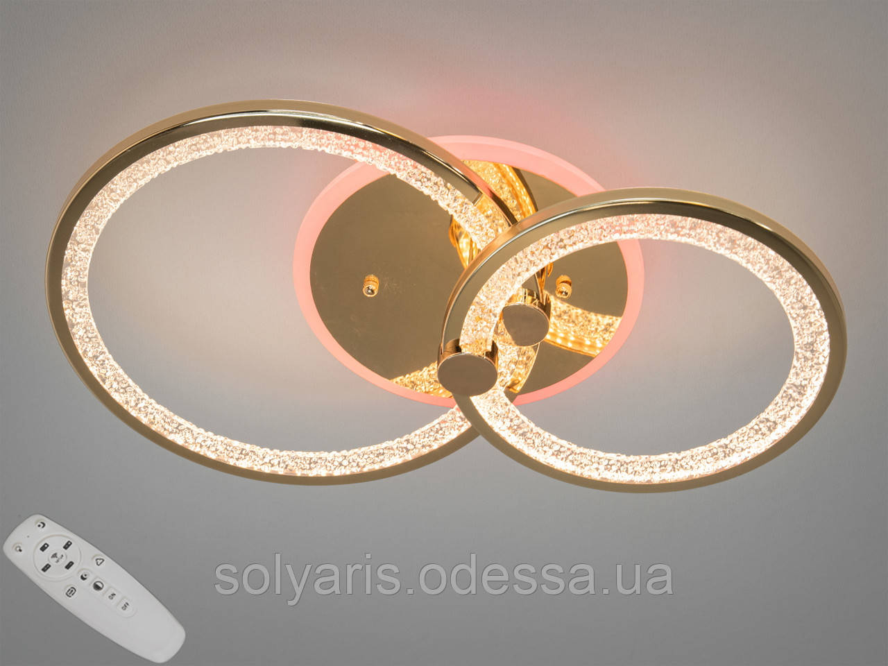 Світлодіодна люстра 228180/2LED 3color dimmer, фото 1