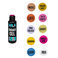 Набір парфумованих гелів для душу Nila 10×100 мл