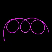 Світлодіодна стрічка NEON 12В PROLUM 6x12 IP68 Рожева, Series "GT" PRO