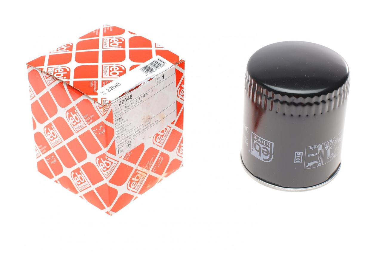 Масляний фільтр для VW Passat, Audi A4, A6, A8 24-30 91-05 (висота 114 мм), фото 1