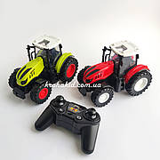 Трактор на радіокеруванні на акумуляторі 3.7V Світло Гумові колеса Розмір 18 см