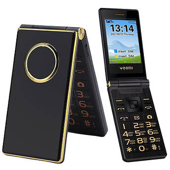 Телефон бабушкофон розкладачка YEEMI M3 для літніх, Гучний динамік, Потужна батарея 5900mAh, Екран 2.8", M3-1