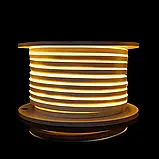 Світлодіодна стрічка NEON 12В PROLUM 8x16, IP68 Жовта, Series "SF" PRO, м, фото 4