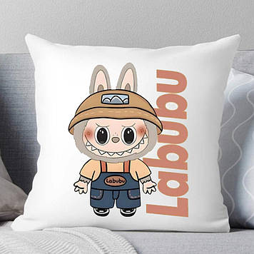 Подушка Лабубу. Подушка Labubu No7