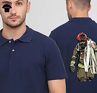 Футболка - Поло ДСНС - "FIREMAN"