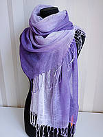 Палантин льон 175 х 75 см.