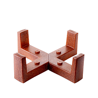 Вазон Осло зі вставкою та декоративною підставкою 30см какао Алеана, фото 4