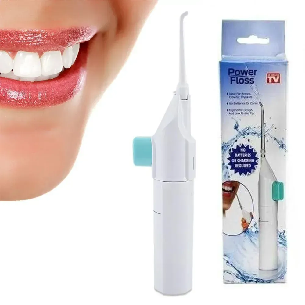 Іригатор для порожнини рота від USB Power Floss/Іригатор механічний/ Портативний іригатор