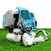 Мощный бензо триммер для участка, дачи, сада Makita RBC-5400 5,4 кВт, Мотокоса садовая, Триммер бензиновый 2х-тактный,ЭКО комплект