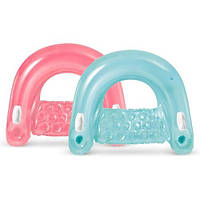 Плотик надувний 58859 147-99см 2 ручки 2 повітряні камери навантаження до 100кг 2 кол. в кор.