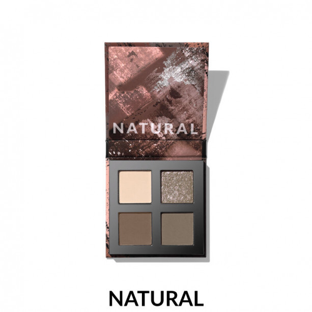 Палетка тіней для повік Ultra Colour Avon Нюдова/Natural 4 кольори 2,8 г