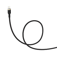 Кабель USB Lightning ColorWay CW-CBUL051-BK 2,4A 0,35-1,5м чорний, фото 4