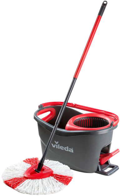Набір для прибирання Vileda Turbo 2in1 Microfibre (швабра і відро з віджимом), фото 1