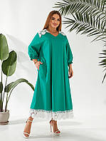 Жіноча сукня батал 1449 56/58, зелене
