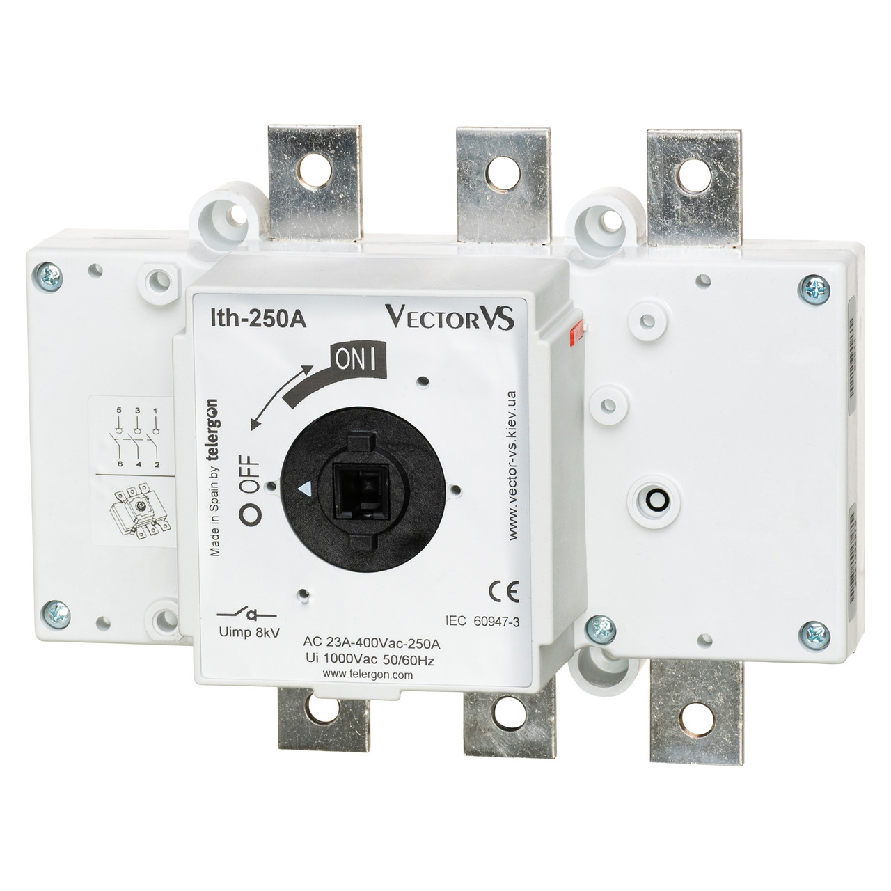 Вимикач S5/0 3x250A, фото 1