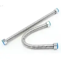 Трубки для води Gross"INOX" з неіржавкої гофри гайка 80 см