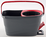 Набір для прибирання Vileda Turbo Smart (швабра і відро з віджимом), фото 10